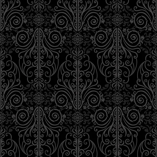 Abstract, beautiful, black, royal, vintage background — Stock Photo, Image