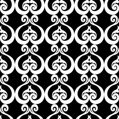 arka, Şam süsleme, klasik seamless modeli