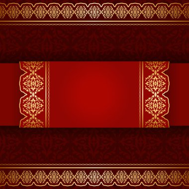 Vintage etnik köken, güzel tebrik, davetiye