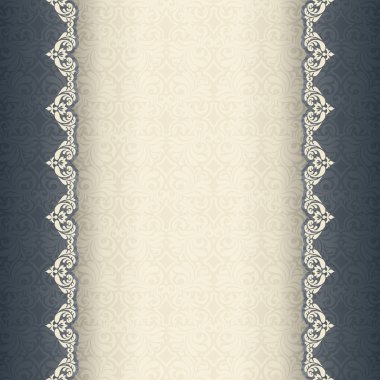 antika arka plan, antika tebrik kartı, dantel ile davet