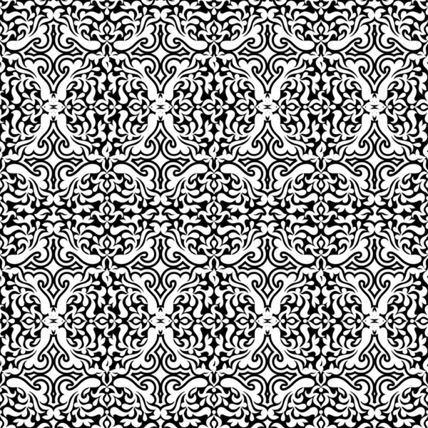 Vintage beautiful background with rich, exclusive, artistic, luxury ornamentation, fashioned seamless pattern — Stock Vector