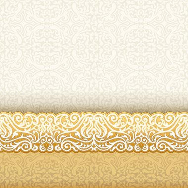 antika arka plan, antika davetiye, dantel ve çiçek süsleme, güzel, lüks kartpostal tebrik royal