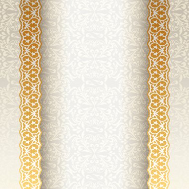 antika arka plan, antika tebrik kartı, dantel ile davet