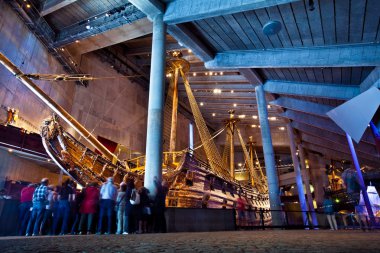 Vasa museum in Stockholm clipart