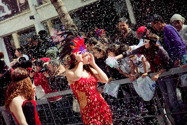 Cyprus Carnival Parade in Limassol — Stock Photo, Image