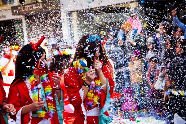 Desfile de Carnaval de Limassol en Chipre —  Fotos de Stock
