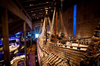 Vasa museum in Stockholm, Sweden clipart