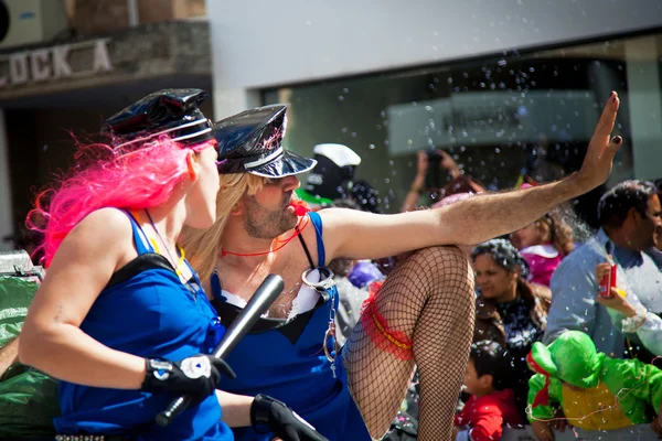 Limassol Carnival Parade in Cyprus — Stock Photo, Image