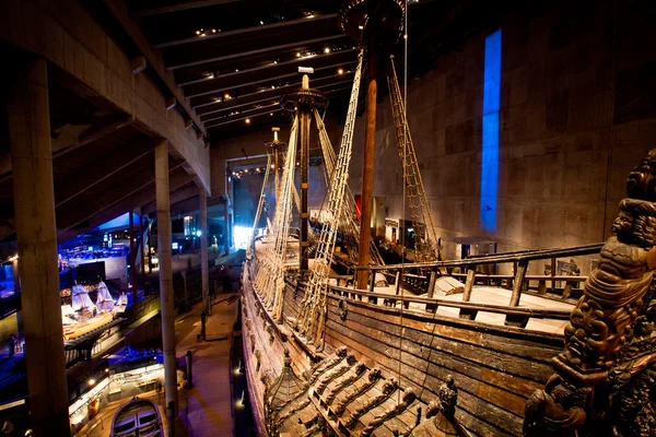 Museu Vasa em Stockholm, Suecia — Fotografia de Stock