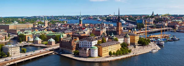 Město Stockholm ve Švédsku — Stock fotografie