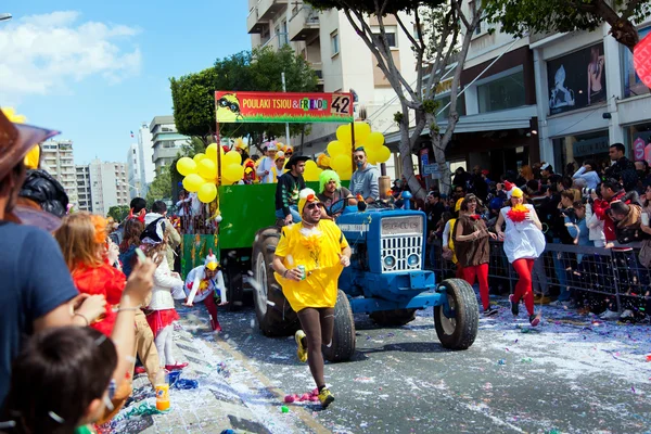 Cyprus Carnival Parade in Limassol — Stock Photo, Image