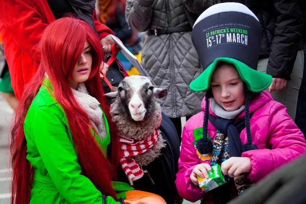 Día de San Patricio en Moscú — Foto de Stock