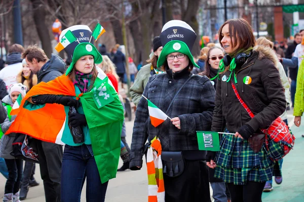 St. Patrick 's Day in Moskau — Stockfoto