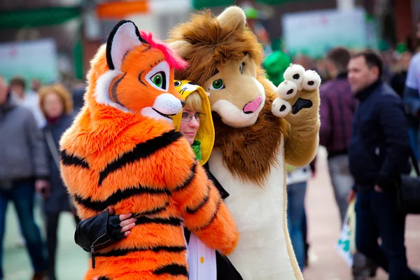 St. Patrick's Day in Moscow — Stock Photo, Image