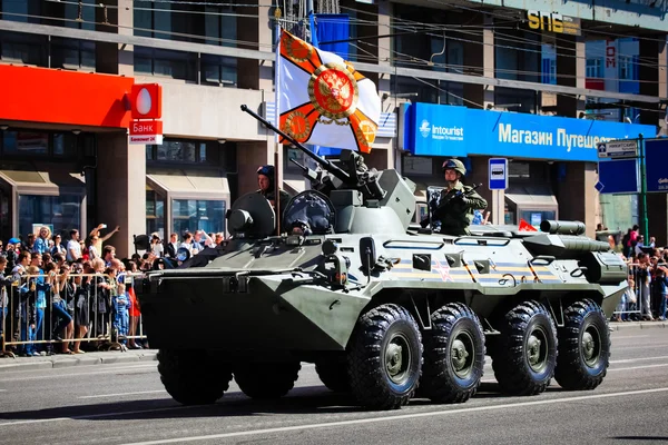 9 मई को मास्को में सैन्य परेड — स्टॉक फ़ोटो, इमेज