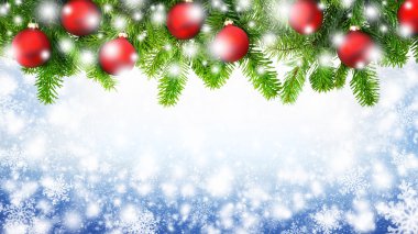 Noel kar taneleri arka plan