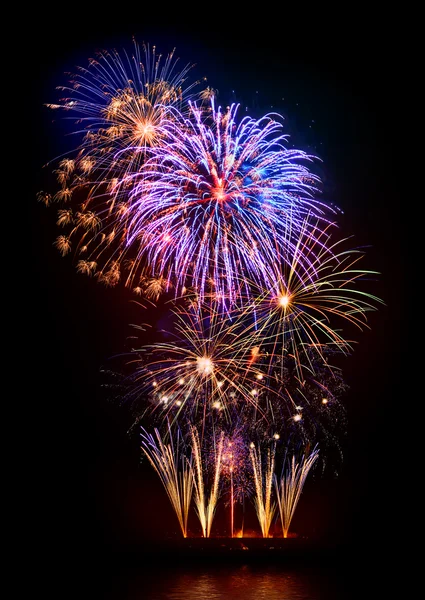 Csodálatos tűzijáték — Stock Fotó