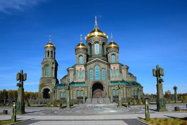 Главный Храм Вооруженных Сил Российской Федерации Строительство Завершено Мая 2020 — стоковое фото
