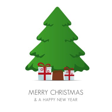 kırmızı beyaz hediye kutuları pinetree mutlu Noeller