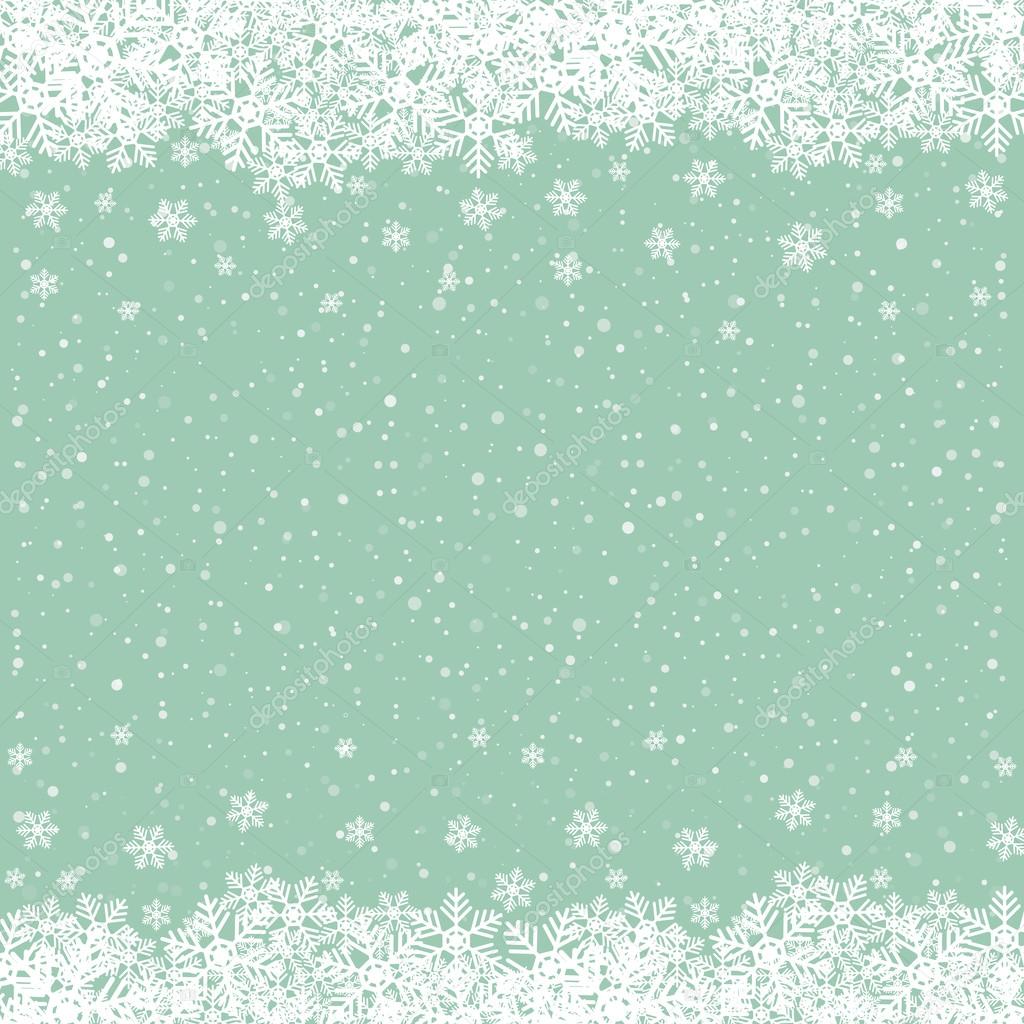 Fall snowflake snow stars brown white background