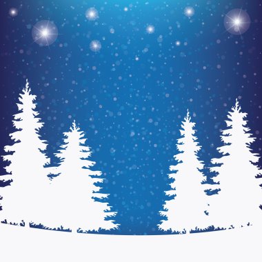 karlı kış arka plan