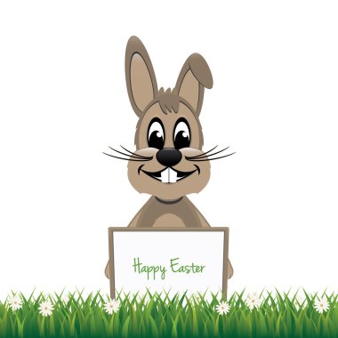 kahverengi tavşan tutmak mutlu Paskalya kurulu