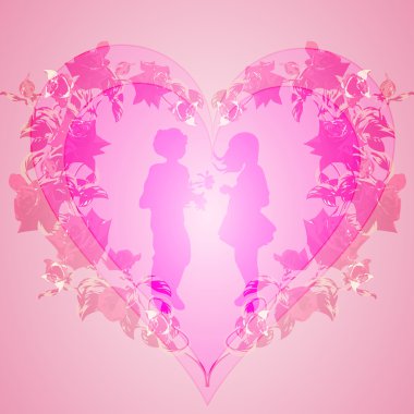 Sevgililer günü arka plan