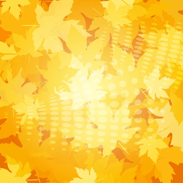 Fondo de otoño — Vector de stock