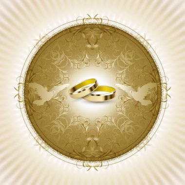 Çok güzel bir düğün davetiyesi.