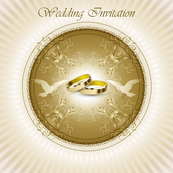 Çok güzel bir düğün davetiyesi.