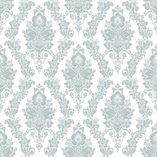 Mooie naadloze wallpaper achtergrond met florale ornament — Stockvector