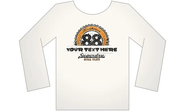 T-shirt 88 — Stockvector