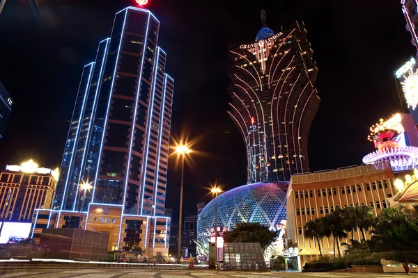 Macao de noche —  Fotos de Stock