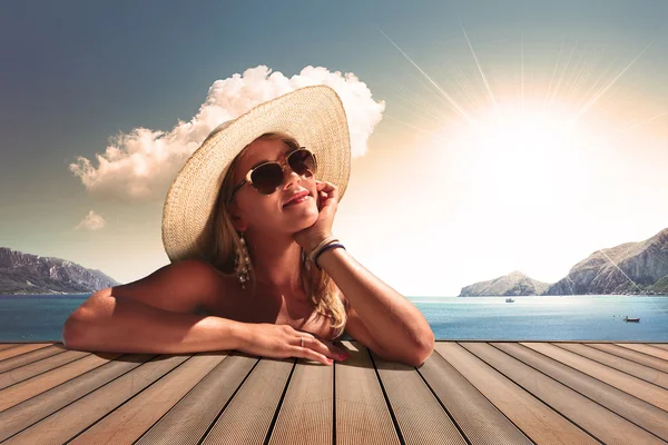 tatil kız portresi
