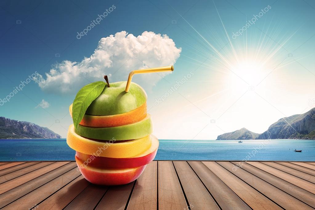 Fruits in the sun