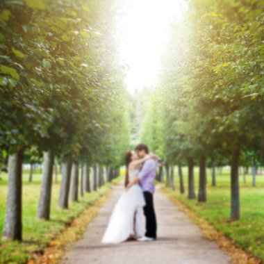 alışveriş merkezinde Suite öp. arka plan bulanık