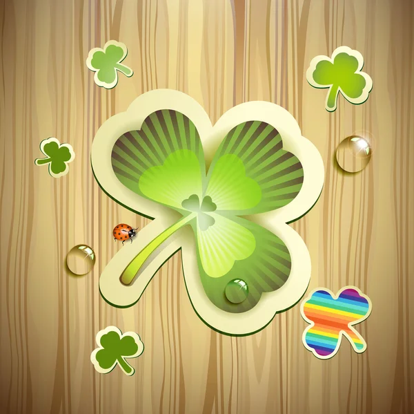 Carte de la Saint Patrick — Image vectorielle