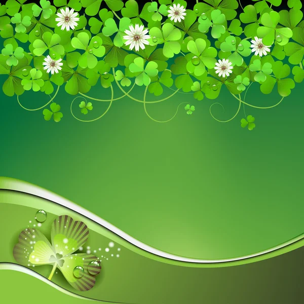 Saint Patrick's Day background — Stock Vector