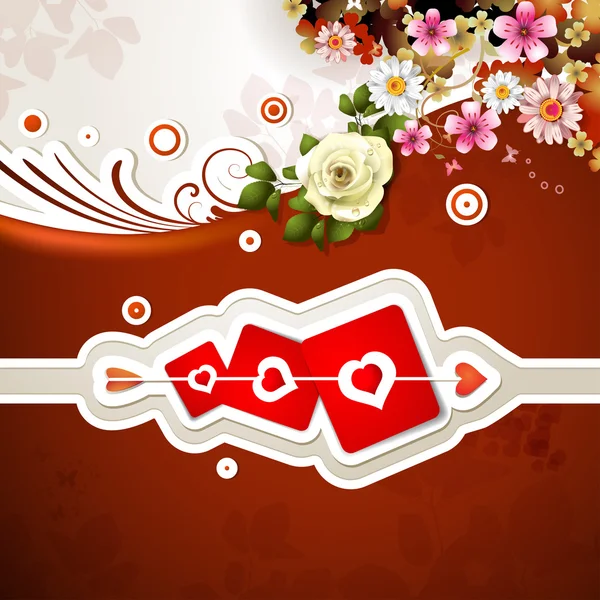 Valentijnskaart — Stockvector