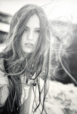 güzel bir Bayan 4 güzel sanatlar portresi