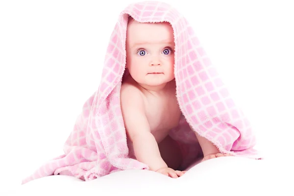 Baby after bath — Stock Photo, Image