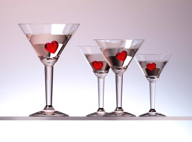 martini kokteyler kalbimizde