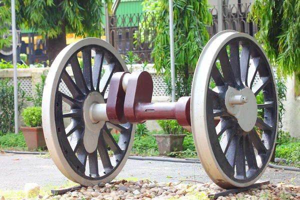 Ruota in museo — Foto Stock