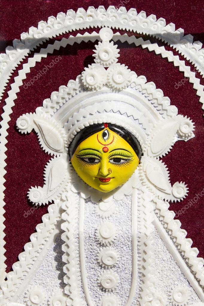 goddess durga statue in fair