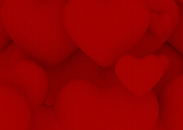 Grunge pozadí s červeným srdcem — Stock fotografie