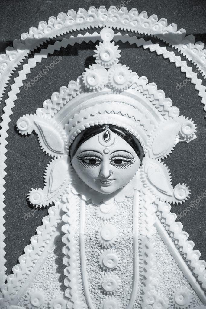 goddess durga statue in fair