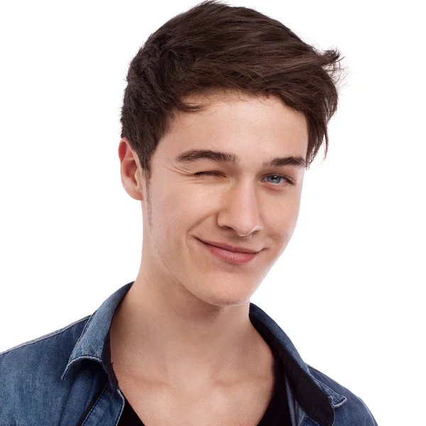 Schattige jongen — Stockfoto