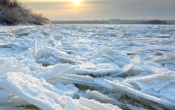 Linda paisagem de inverno — Fotografia de Stock