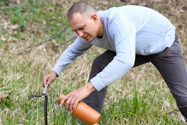 Jägerschlangen — Stockfoto