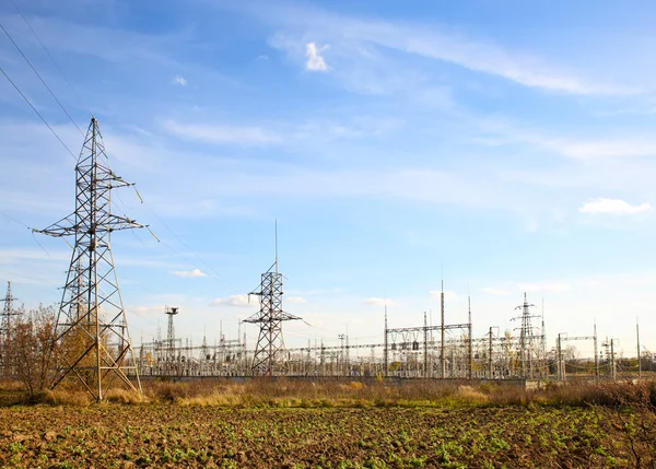 Electricity station — Stock Photo, Image